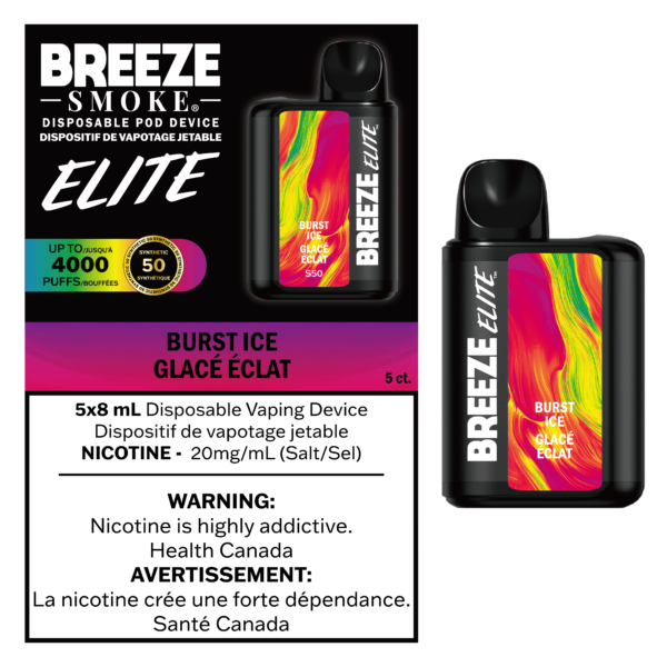 BREEZE ELITE 4000 BURST ICE DISPOSABLE