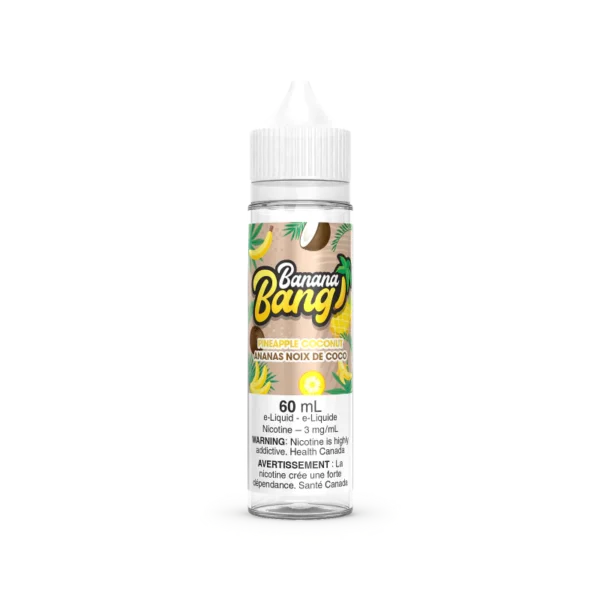 BANANA BANG – PINEAPPLE COCONUT 12MG NIC