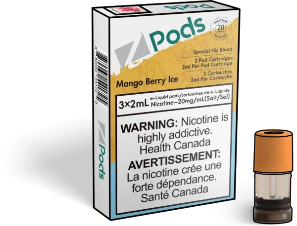 Z PODS Special NIC BlendMango Berry Ice