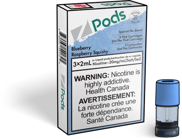 Z PODS Special NIC Blend-Blueberry Raspberry Squishy