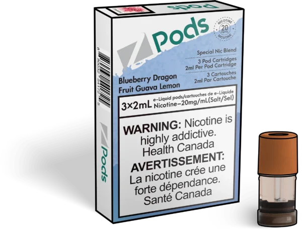 Z PODS Special NIC Blend-Blueberry Dragon Fruit Guava Lemon