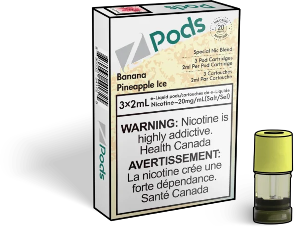 Z PODS Special NIC Blend-Banana Pineapple Ice