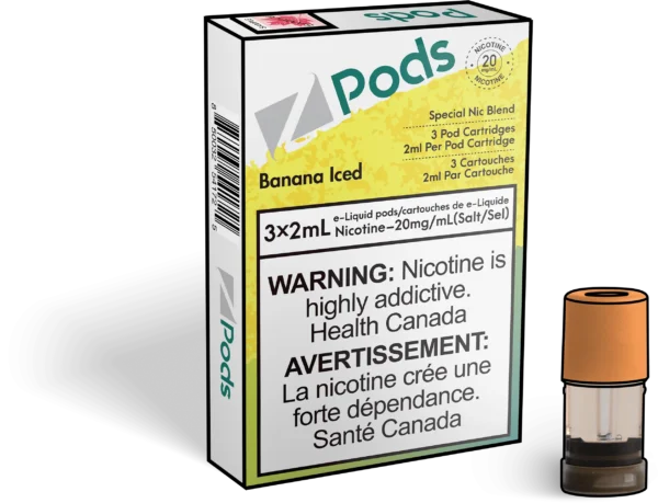 Z PODS Special NIC Blend-Banana Iced