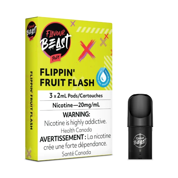 FLAVOUR BEAST PODS- FLIPPIN’ FRUIT FLASH