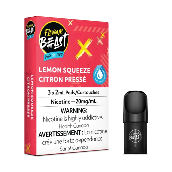 FLAVOUR BEAST PODS ICED- LEMON SQUEEZE