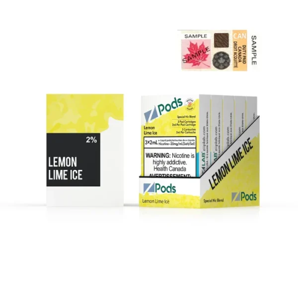 Z PODS SLTH Compatible – Lemon Lime Ice