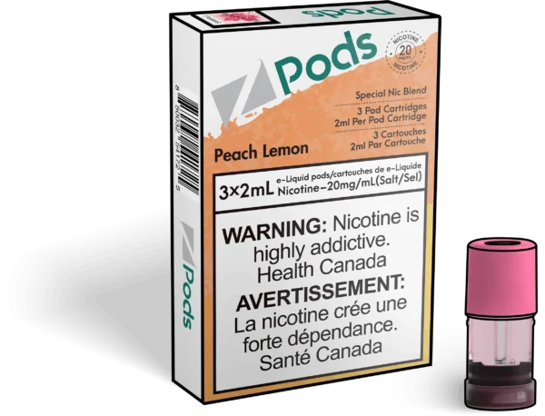 Z PODS Special NIC Blend-Peach Lemon