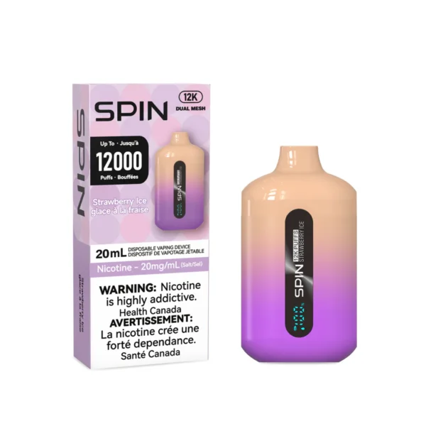 SPIN 12000 DISPOSABLE STRAWBERRY ICE