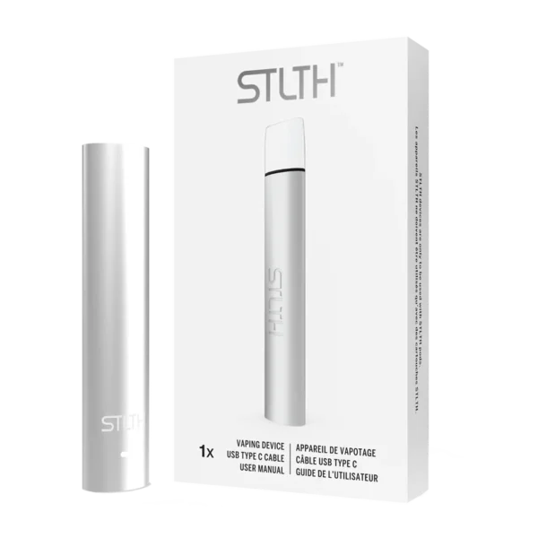 STLTH DEVICE TYPE C – SILVER METAL