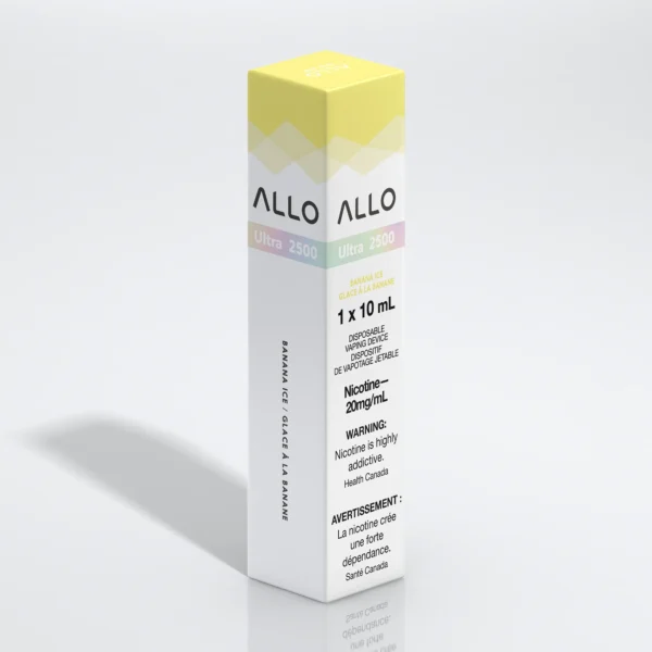 ALLO ULTRA 2500 DISPOSABLE – BANANA ICE