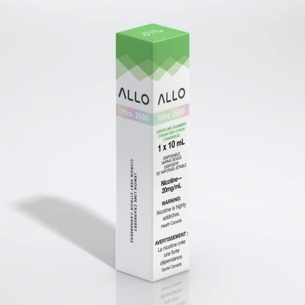 ALLO ULTRA 2500 DISPOSABLE – LEMON LIME CRANBERRY