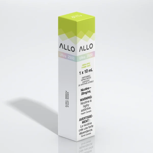 ALLO ULTRA 2500 DISPOSABLE – GREEN APPLE