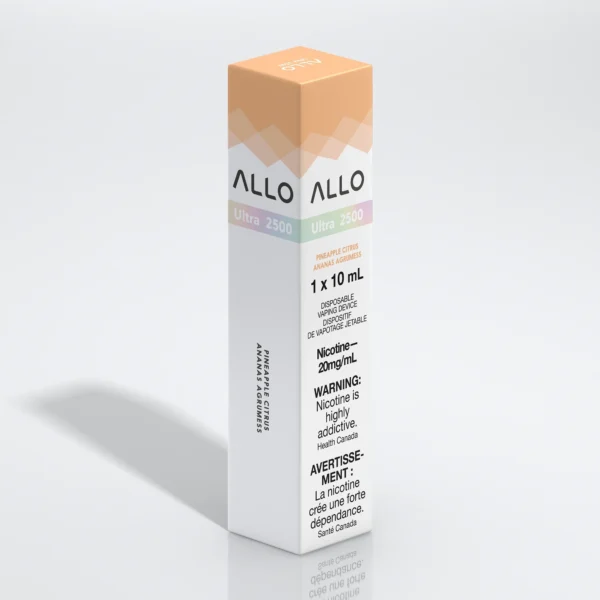 ALLO ULTRA 2500 DISPOSABLE – PINEAPPLE CITRUS