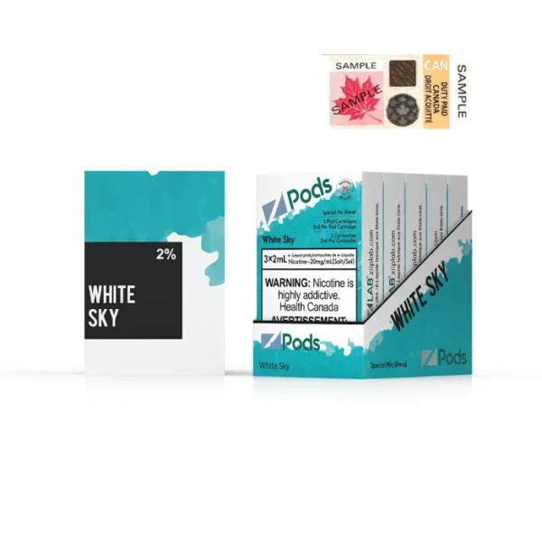 Z PODS SLTH Compatible – White Sky