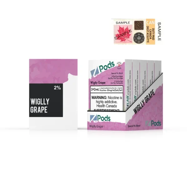 Z PODS SLTH Compatible – Wiglly Grape